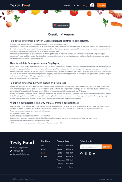 Testy Food screenshot 4 of 6