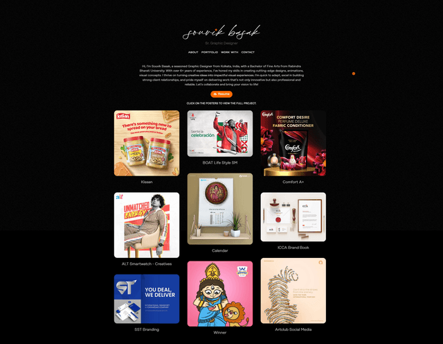 Souvik Basak ART Portfolio screenshot 2 of 6
