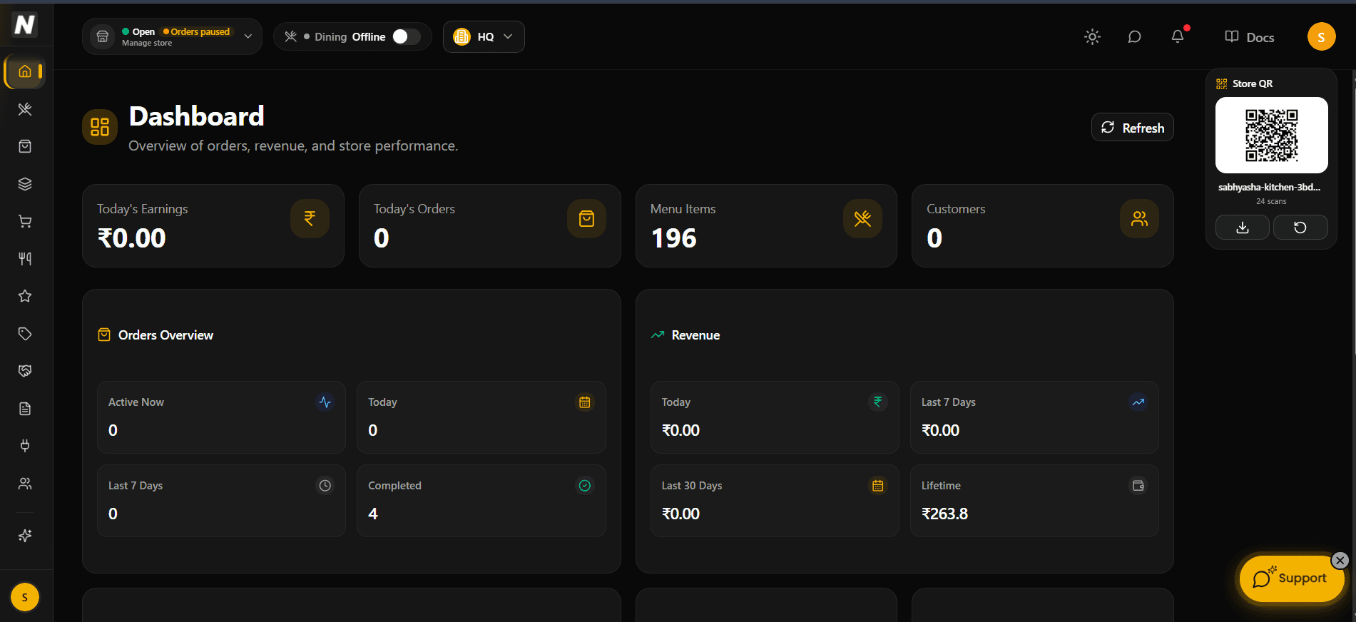 NearDelight Seller Admin Panel screenshot 2 of 3